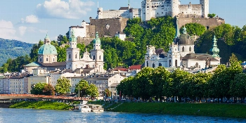 2027 European Danube River Golf Cruise Vacation Package - PerryGolf + Tauck Salzburg Altstadt with Hohensalzburg Fortress